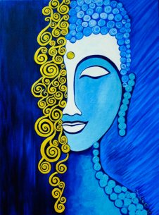 Amelie Monira Egenolf Golden Buddha