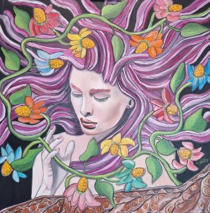 Erich Handlos Traum mit Blumen