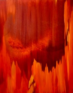 Françoise Poëll deep red