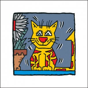 Herman Mona Lisas Cat