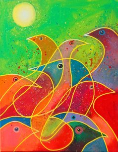 Hyazinth Birds