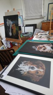 Maria Hermans Ein Blick ins Atelier