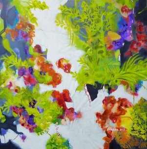 Ute Röhe Florales und Abstraktion 1