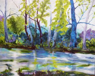 Ute Röhe Mein blauer Baum