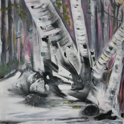 Birkenwald von Andrea Finck