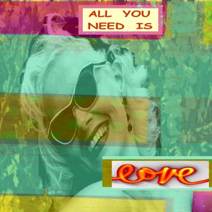 Transparency, All you need is love von Angelika Jelich
