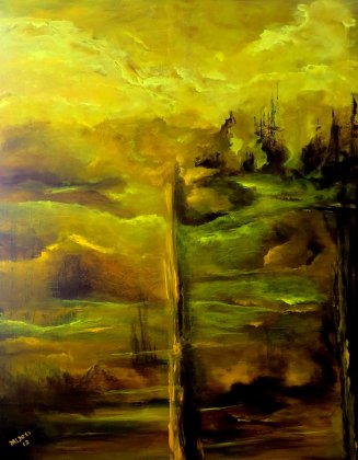 Mystische Landschaft von Anita Daldoss