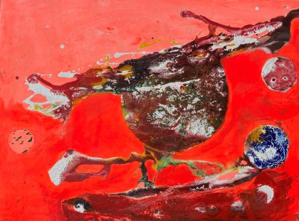 Cosmic Frog von Arjun Puri Sardi