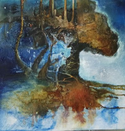 Schwebend von Christa Krösl