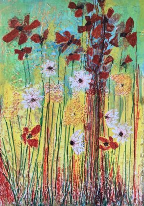 Blumenwiese von Heidi Reitberger