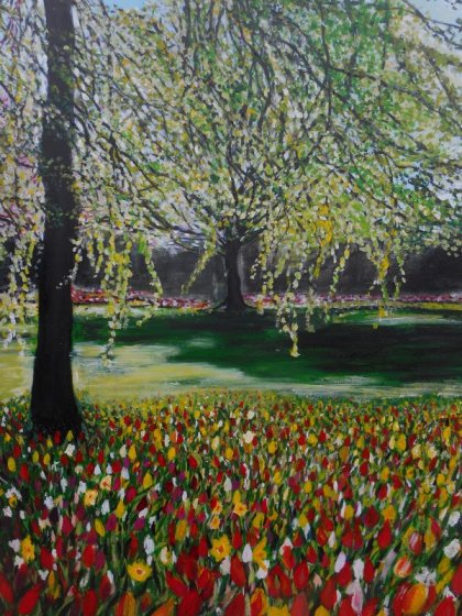 Spring von Inge Mair