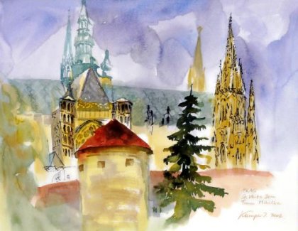 Prag St. Veits-Dom von Ingrid Kamper