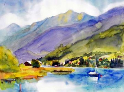 Weissensee von Ingrid Kamper