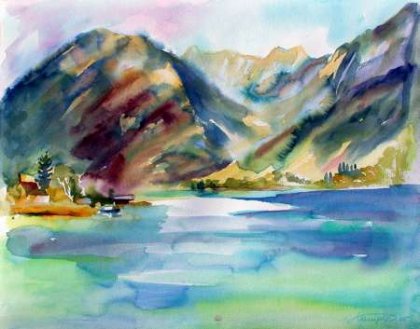 Weissensee von Ingrid Kamper
