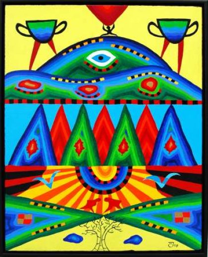 Mittelgebirgslandschaft von Michael Jansen