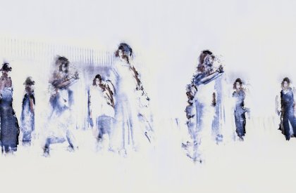 Blue Dancing 1 von Norbert Schäfer