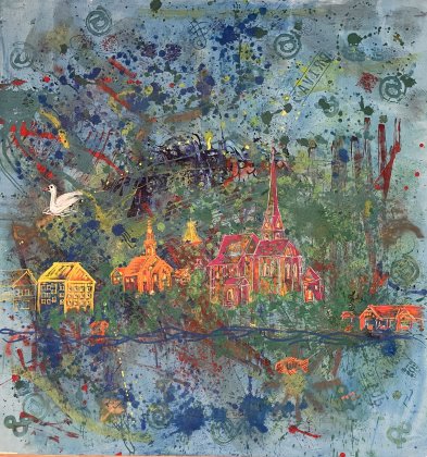 Maria Wörth Rot von Peter Perdacher