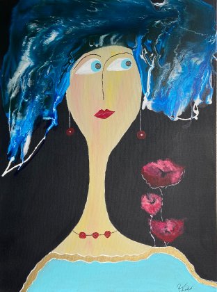 Paula Blue die Wachsame von Renate Kogler