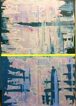 Abstrakt II von Tina Klöckner